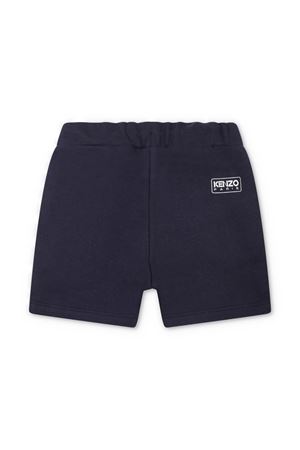 blue cotton shorts KENZO KIDS | K60969848